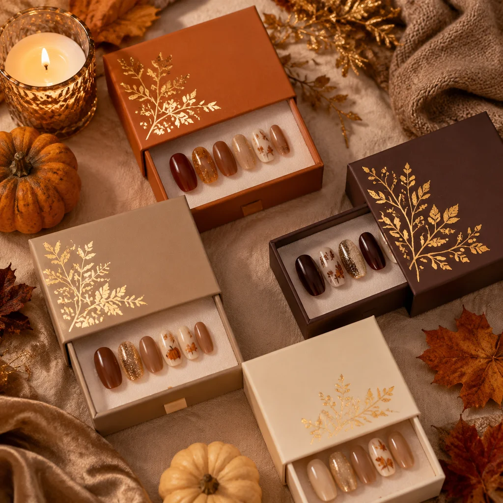 Top Mẫu Nailbox Lễ Tạ Ơn Bán Chạy Nhất Tại Xưởng Nailbox Thủ Công