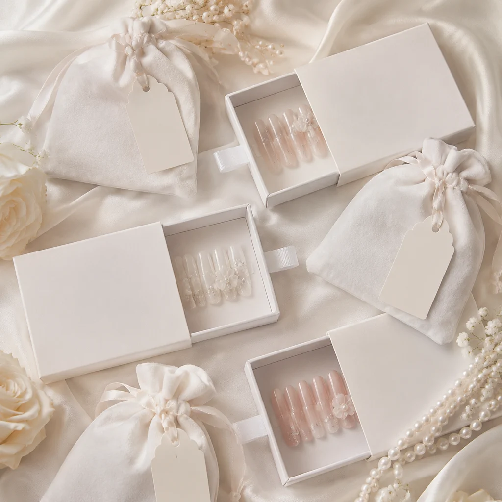 Gia Công Nailbox Cô Dâu Mùa Cưới: Đặt Hàng Thương Hiệu Riêng Tại Xưởng Nailbox Thủ Công