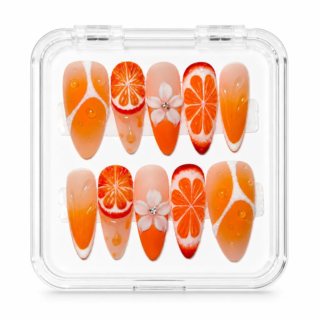 Amber Bloom Collection – Xưởng gia công Nailbox Sỉ thủ công