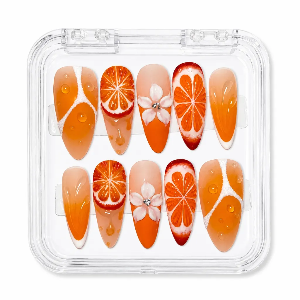 Amber Citrus Blossom – Xưởng gia công Nailbox Sỉ thủ công