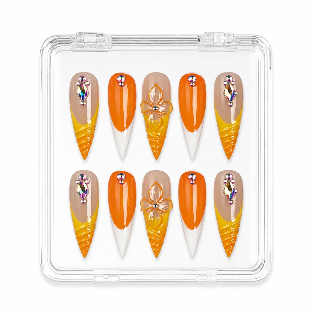 Amber Crystalline – Xưởng gia công Nailbox Sỉ thủ công