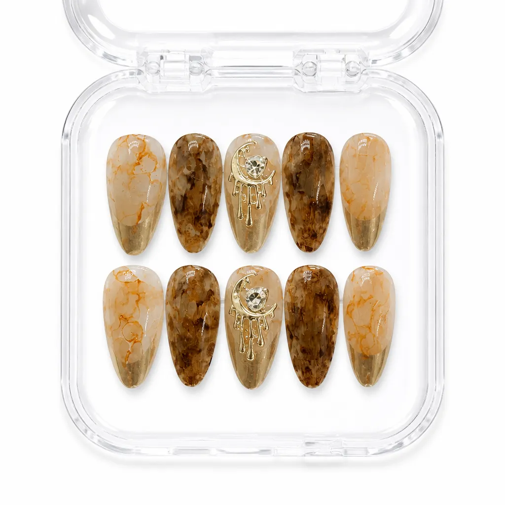 Amber Dreamcatcher Chime – Xưởng gia công Nailbox Sỉ thủ công