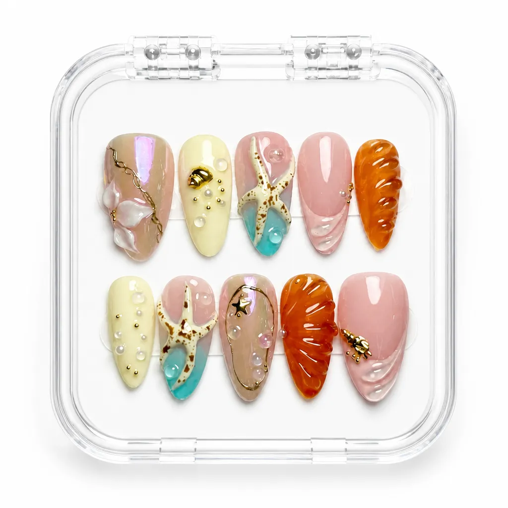 Amber Luxe Collection – Xưởng gia công Nailbox Sỉ thủ công