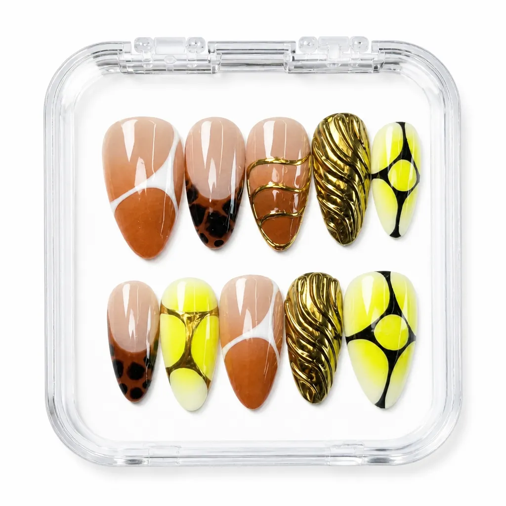 Amber Luxe Strike – Xưởng gia công Nailbox Sỉ thủ công