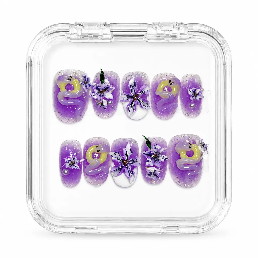 Amethyst Blossom – Xưởng gia công Nailbox Sỉ thủ công