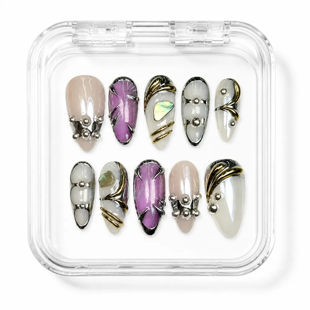 Amethyst Luxe – Xưởng gia công Nailbox Sỉ thủ công