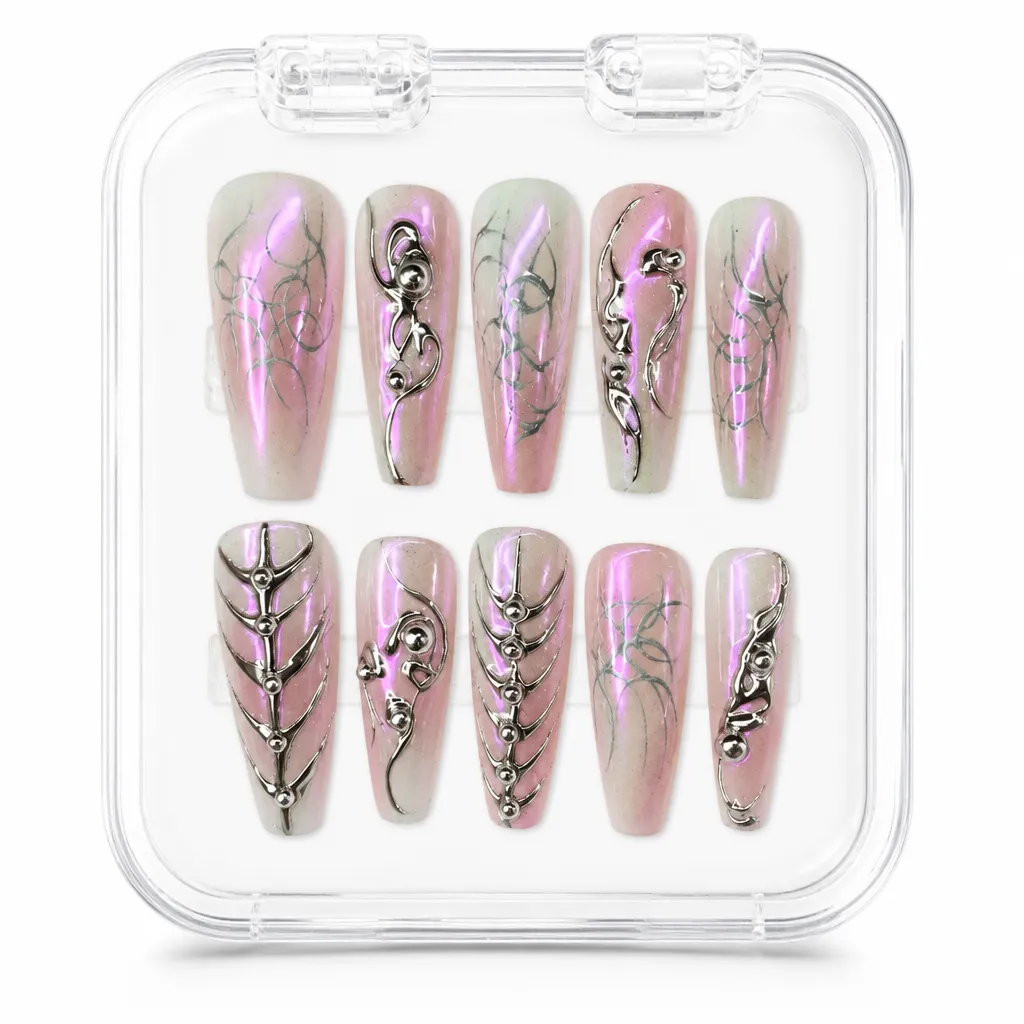 Aurora Cyberpunk Coffin – Xưởng gia công Nailbox Sỉ thủ công