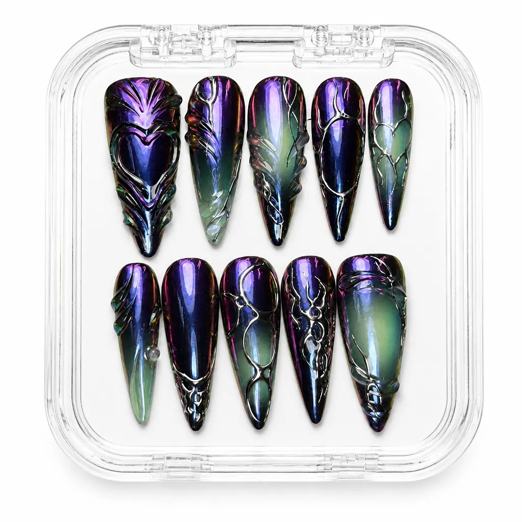 Aurora Stiletto – Xưởng gia công Nailbox Sỉ thủ công