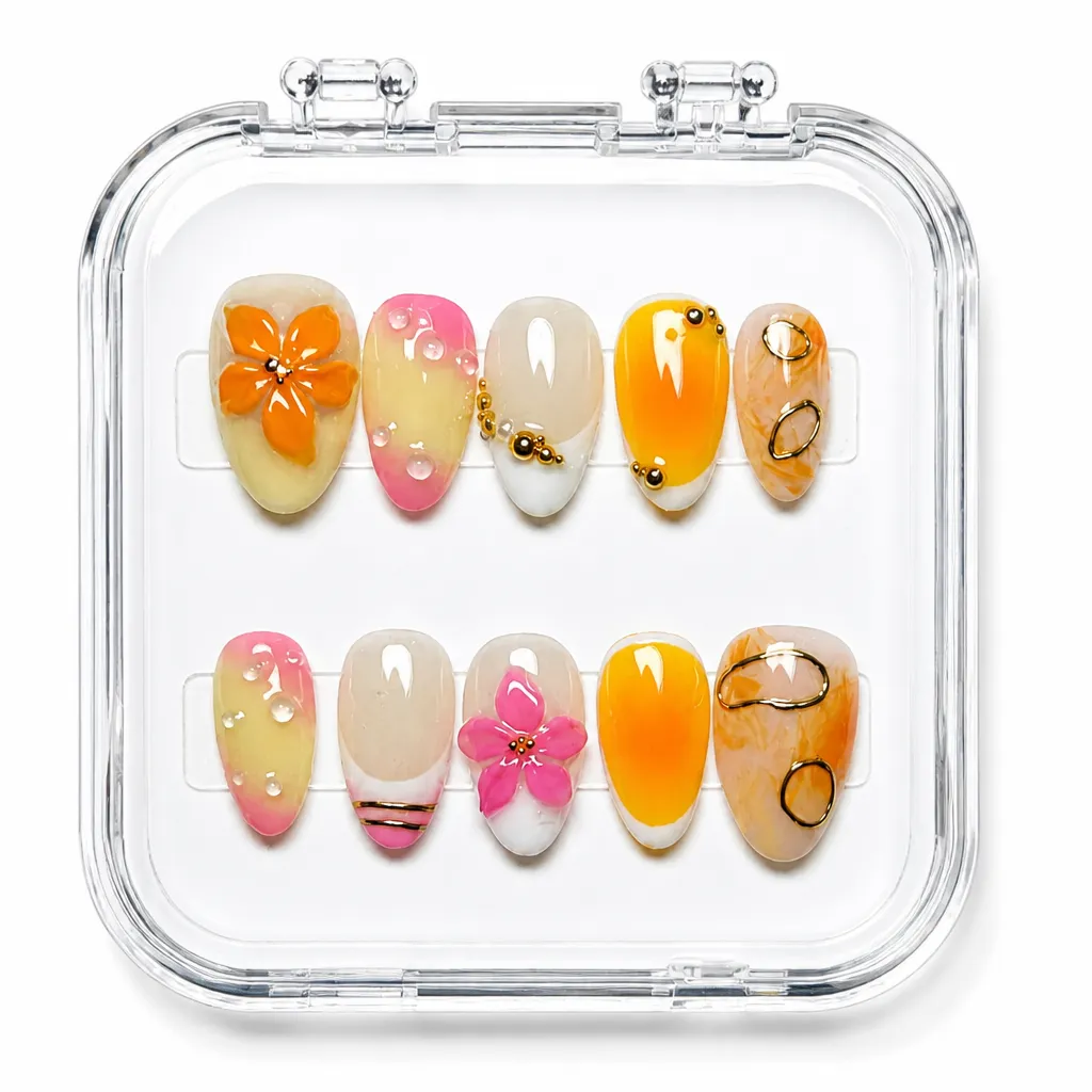 Autumn Botanical – Xưởng gia công Nailbox Sỉ thủ công