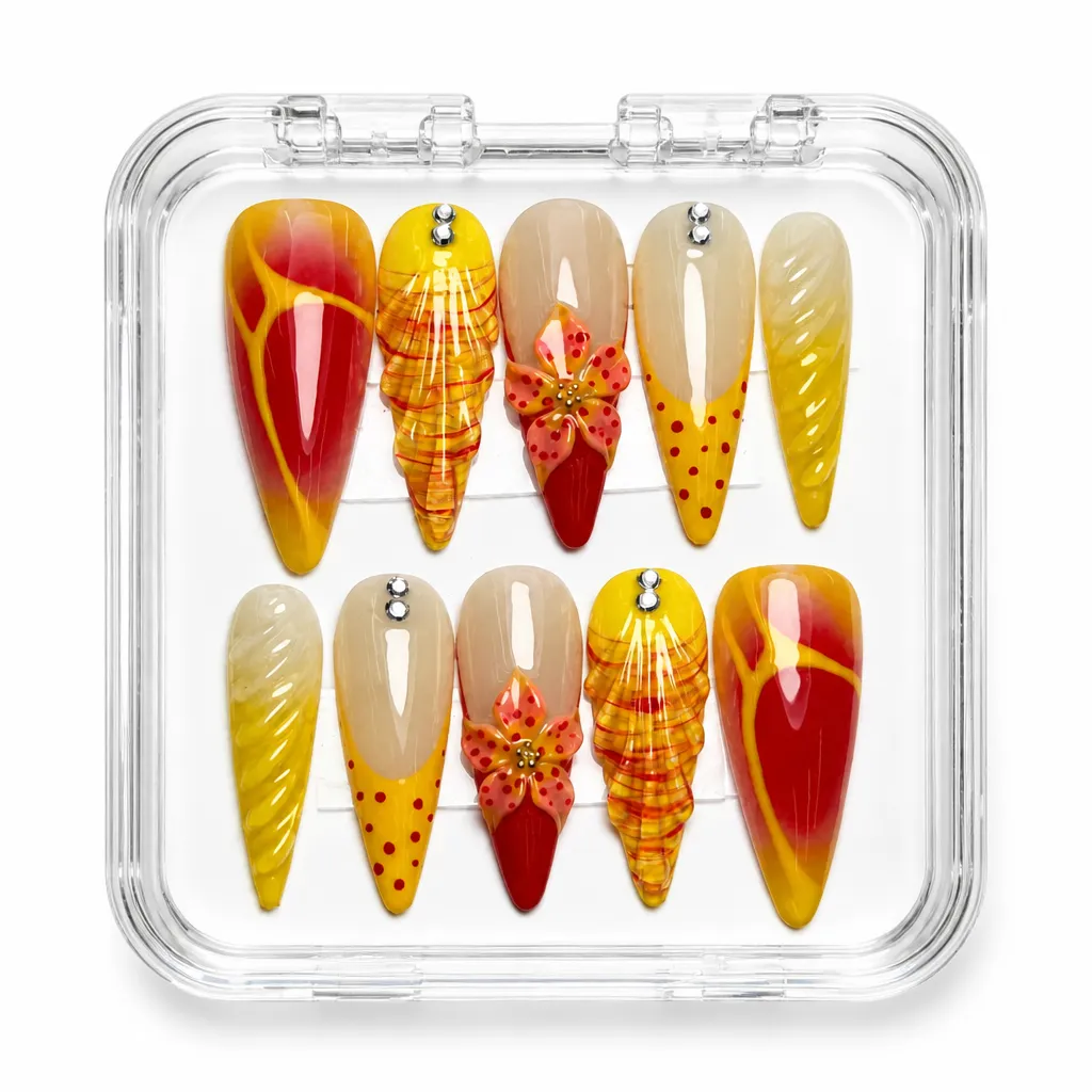Autumn Radiance – Xưởng gia công Nailbox Sỉ thủ công