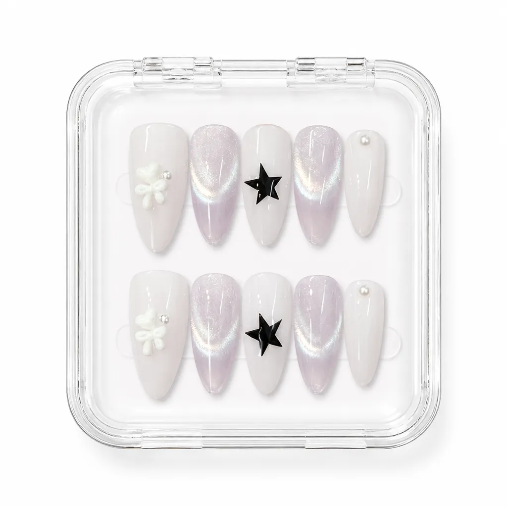 Beige Celestial Starlight – Xưởng gia công Nailbox Sỉ thủ công