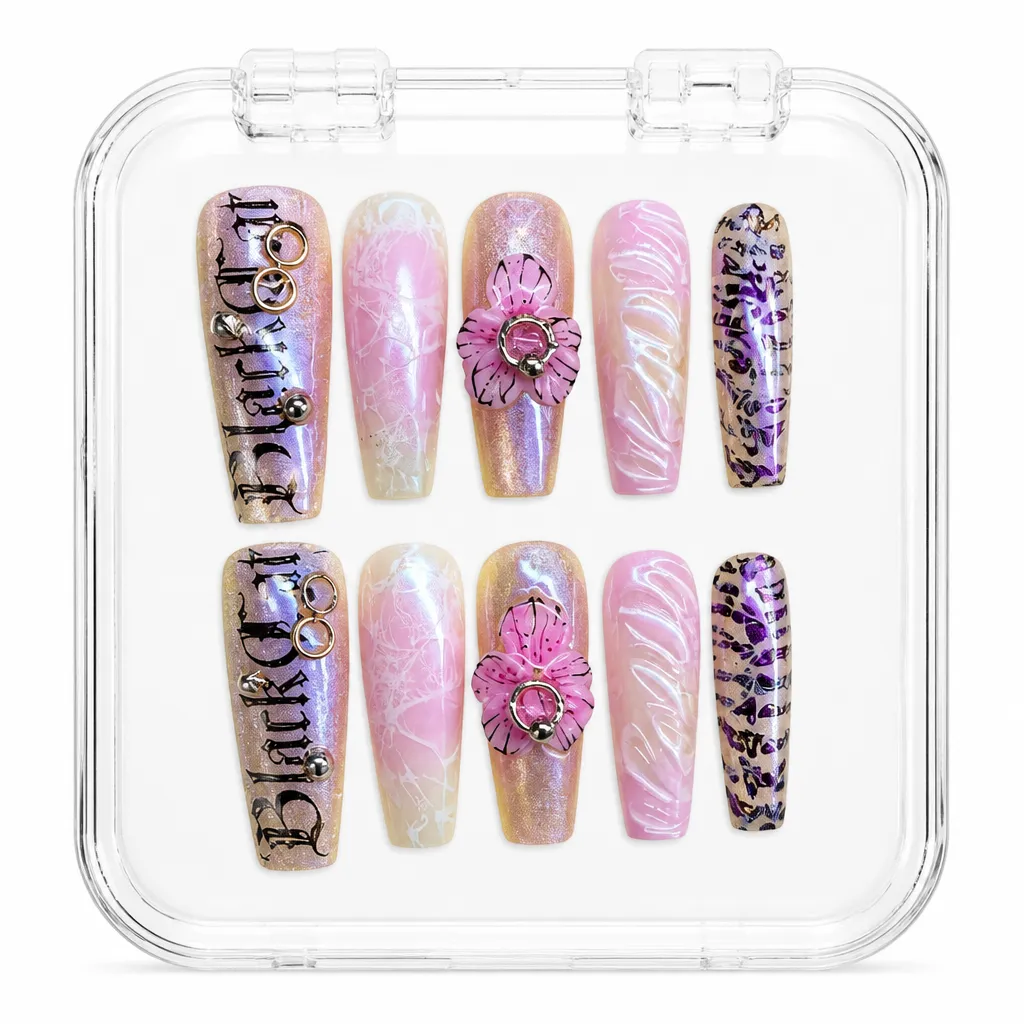 Blackpink Cyber Bloom – Xưởng gia công Nailbox Sỉ thủ công