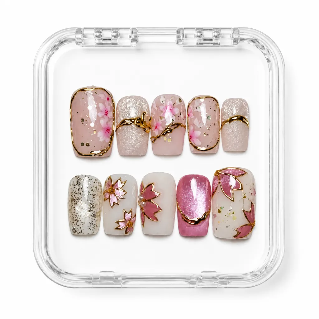 Blossom Shimmer – Xưởng gia công Nailbox Sỉ thủ công