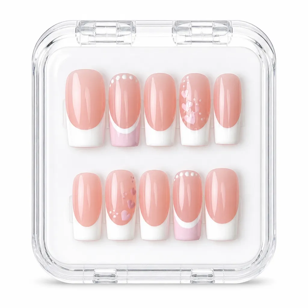 Blush Elegance – Xưởng gia công Nailbox Sỉ thủ công