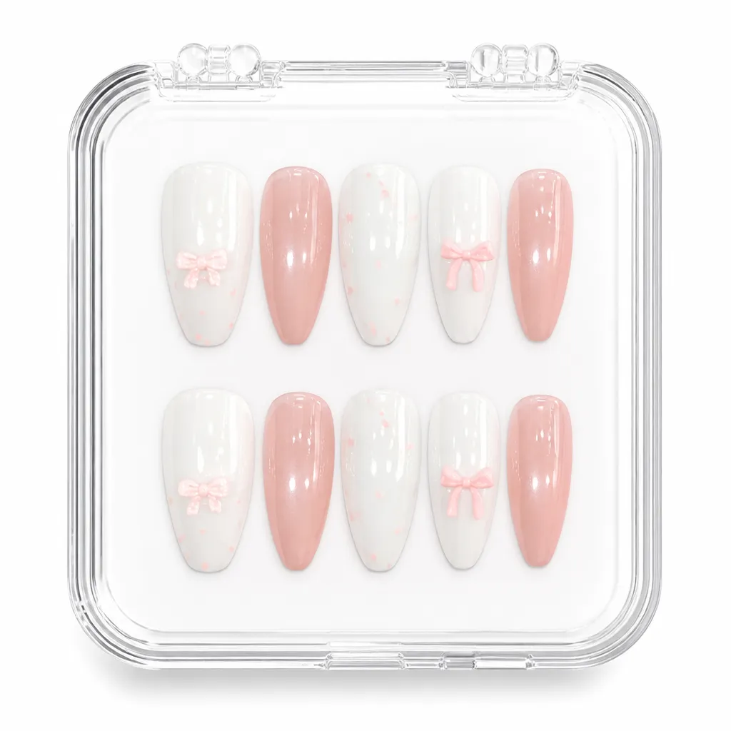 Blush Marble Dream – Xưởng gia công Nailbox Sỉ thủ công