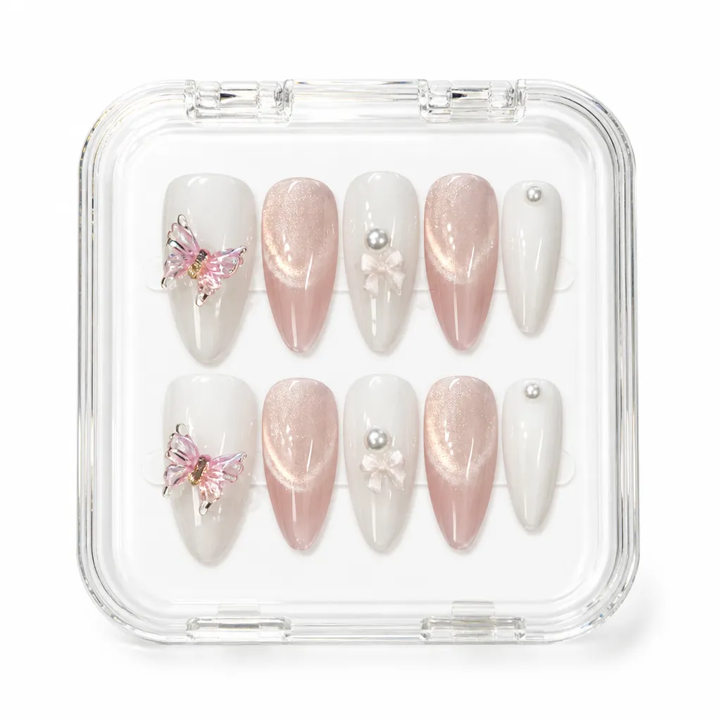 Blush Sparkle Collection – Xưởng gia công Nailbox Sỉ thủ công