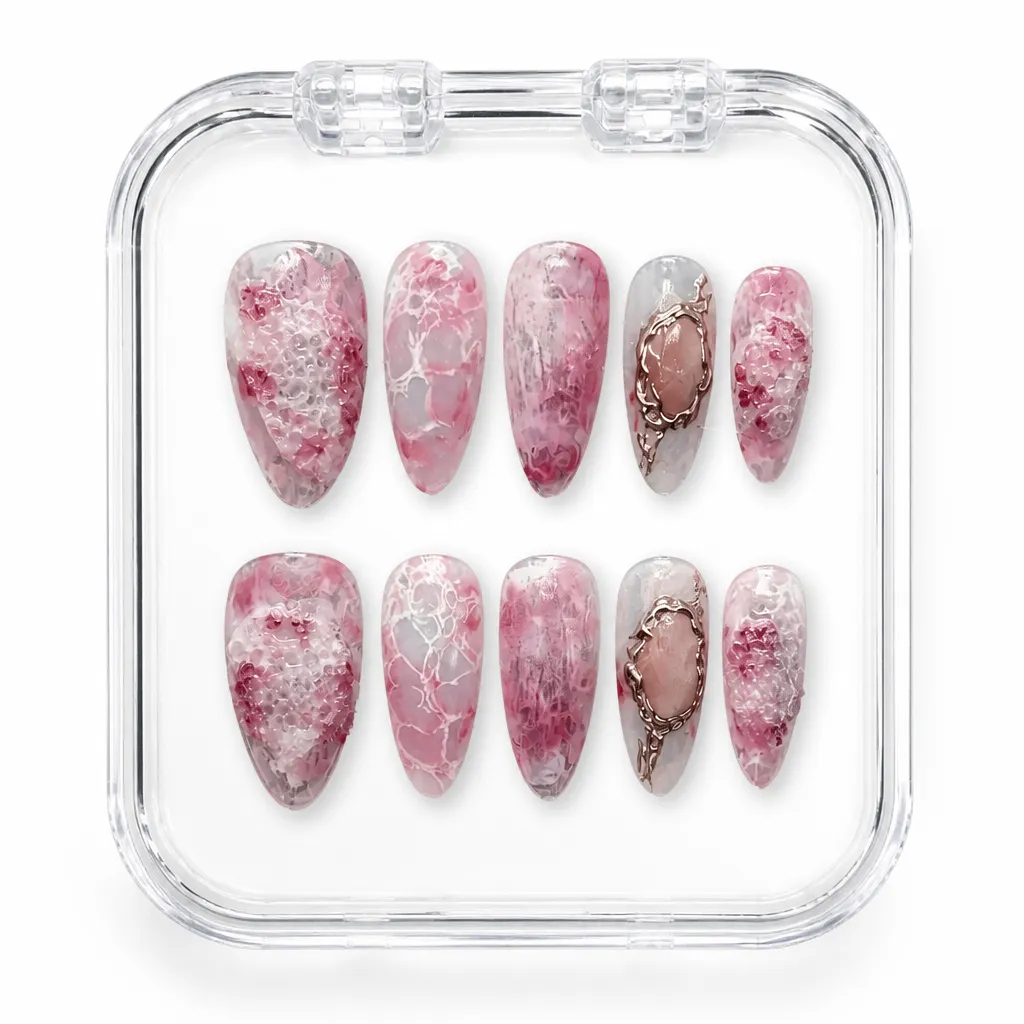 Blushing Quartz Mirror – Xưởng gia công Nailbox Sỉ thủ công