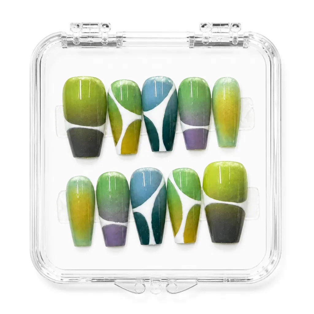 Botanical Ombre – Xưởng gia công Nailbox Sỉ thủ công