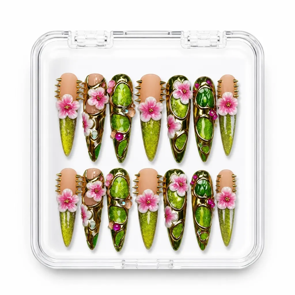 Botanical Stiletto – Xưởng gia công Nailbox Sỉ thủ công