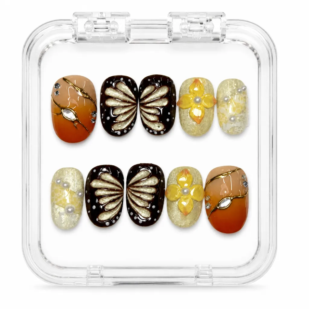 Butterfly Garden Luxe – Xưởng gia công Nailbox Sỉ thủ công