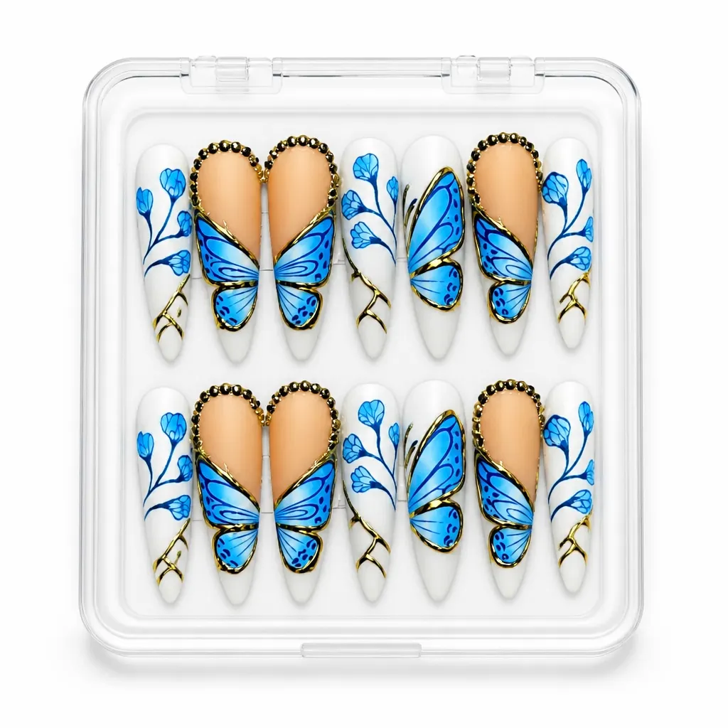 Butterfly Morpho – Xưởng gia công Nailbox Sỉ thủ công