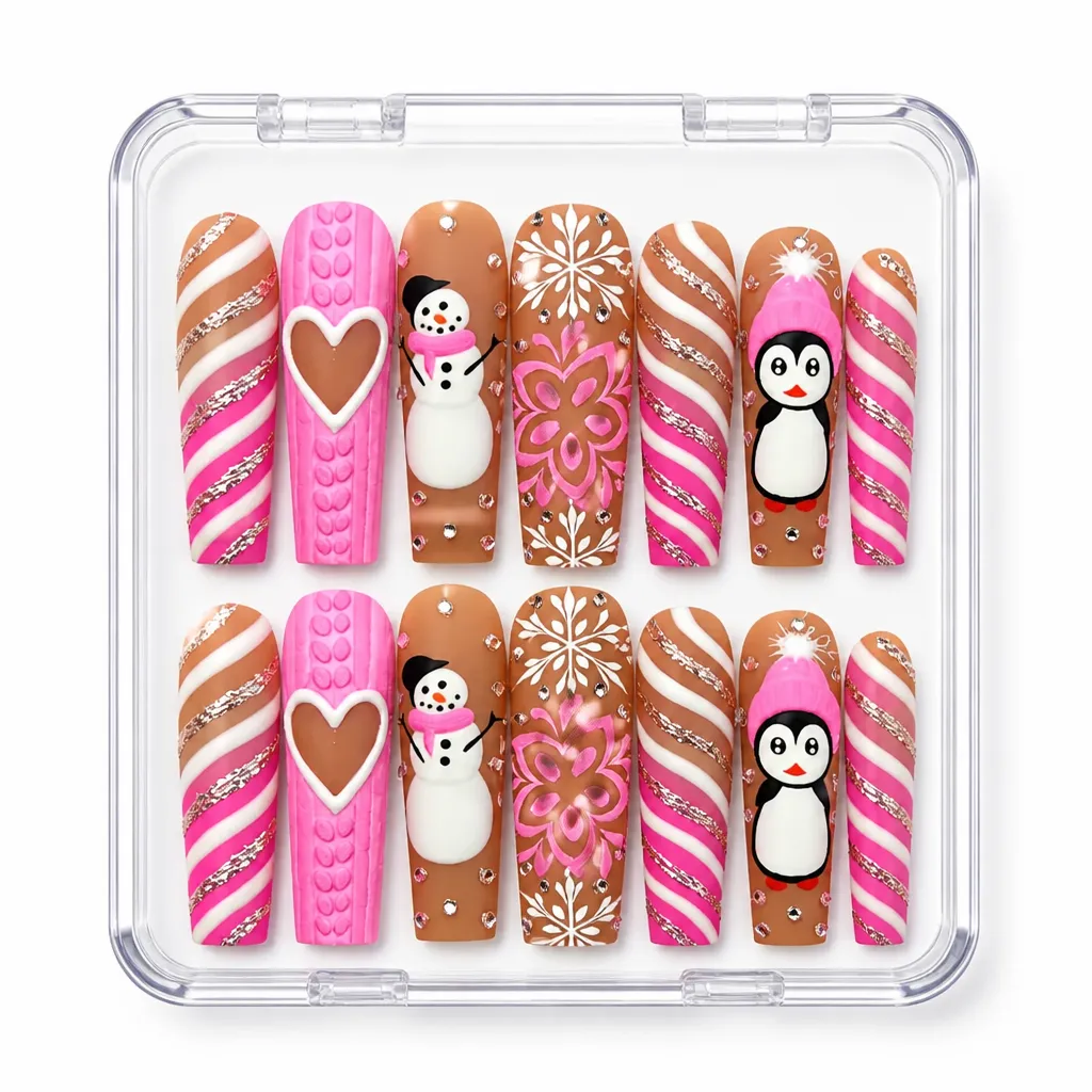 Caramel Romance – Xưởng gia công Nailbox Sỉ thủ công