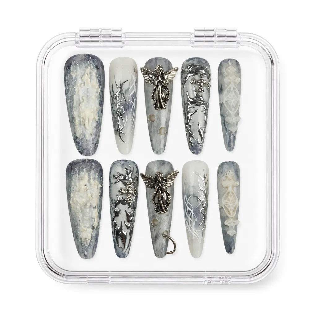 Cathedral Seraphim Stone – Xưởng gia công Nailbox Sỉ thủ công