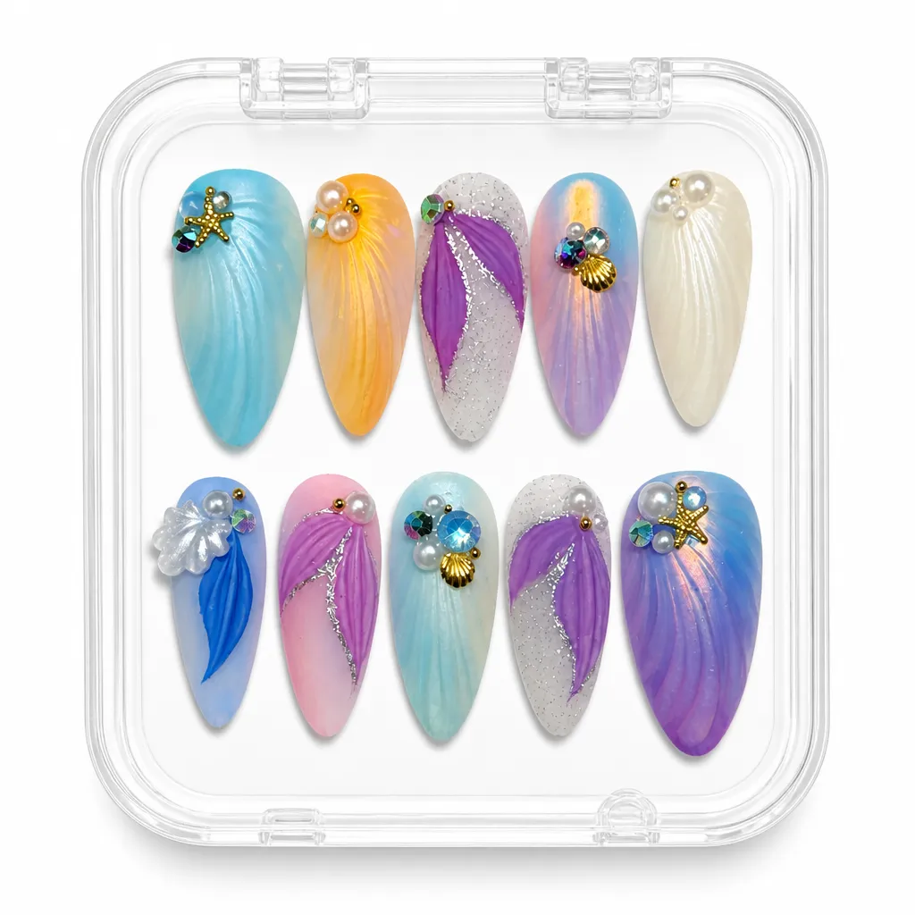 Celestial Allure – Xưởng gia công Nailbox Sỉ thủ công
