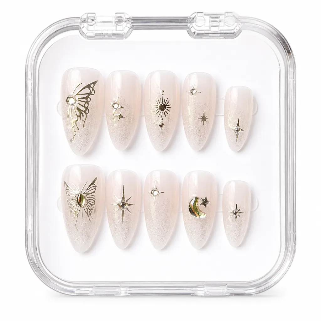 Celestial Butterfly Wings – Xưởng gia công Nailbox Sỉ thủ công