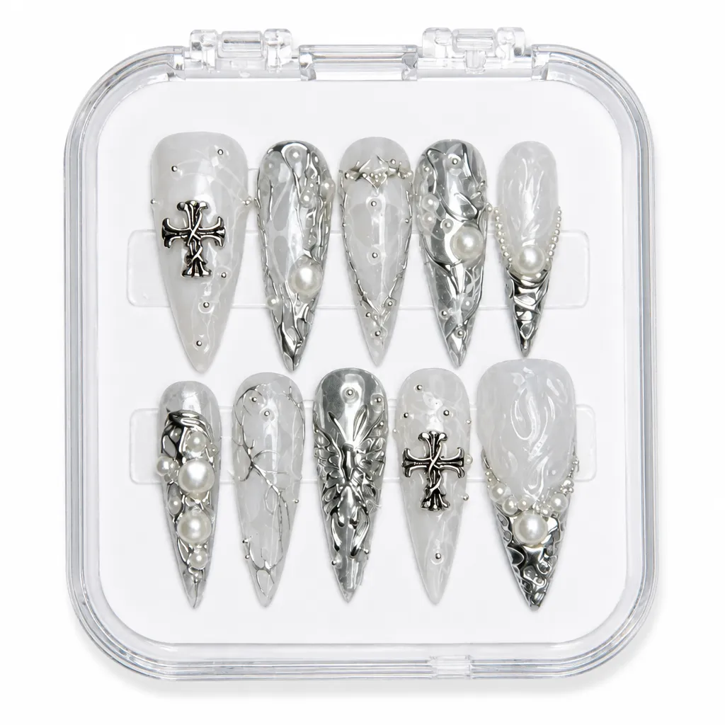 Celestial Cross Stiletto – Xưởng gia công Nailbox Sỉ thủ công