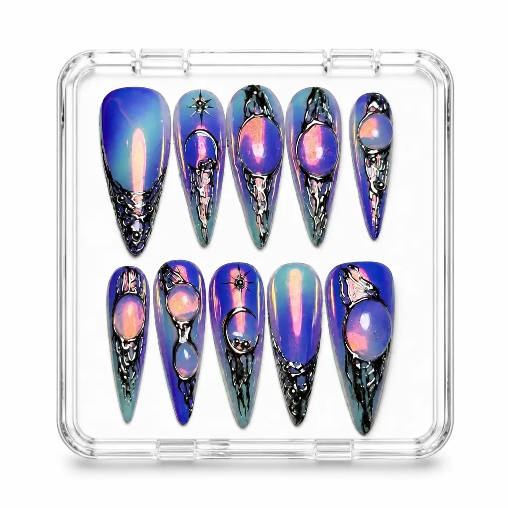 Celestial Cyber Fantasy – Xưởng gia công Nailbox Sỉ thủ công