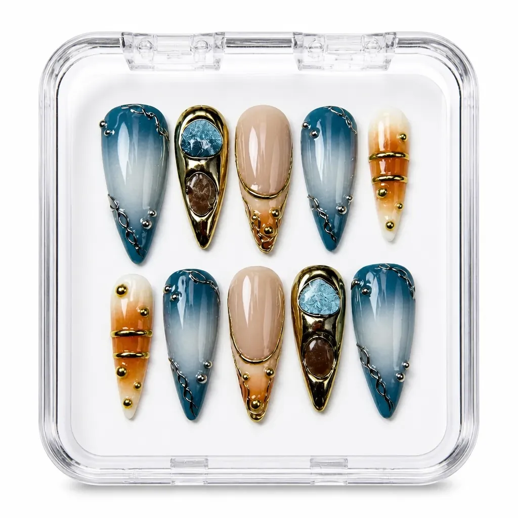 Celestial Drip – Xưởng gia công Nailbox Sỉ thủ công