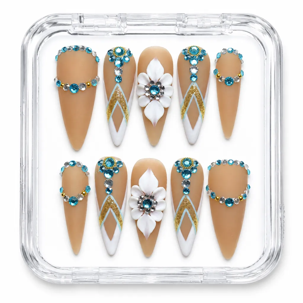 Celestial Elegance – Xưởng gia công Nailbox Sỉ thủ công