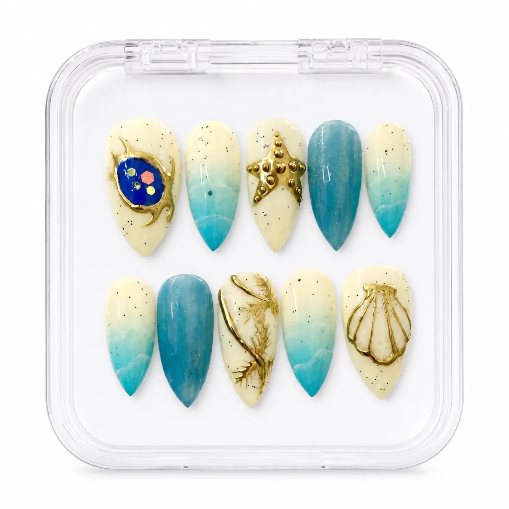 Celestial Elegance – Xưởng gia công Nailbox Sỉ thủ công