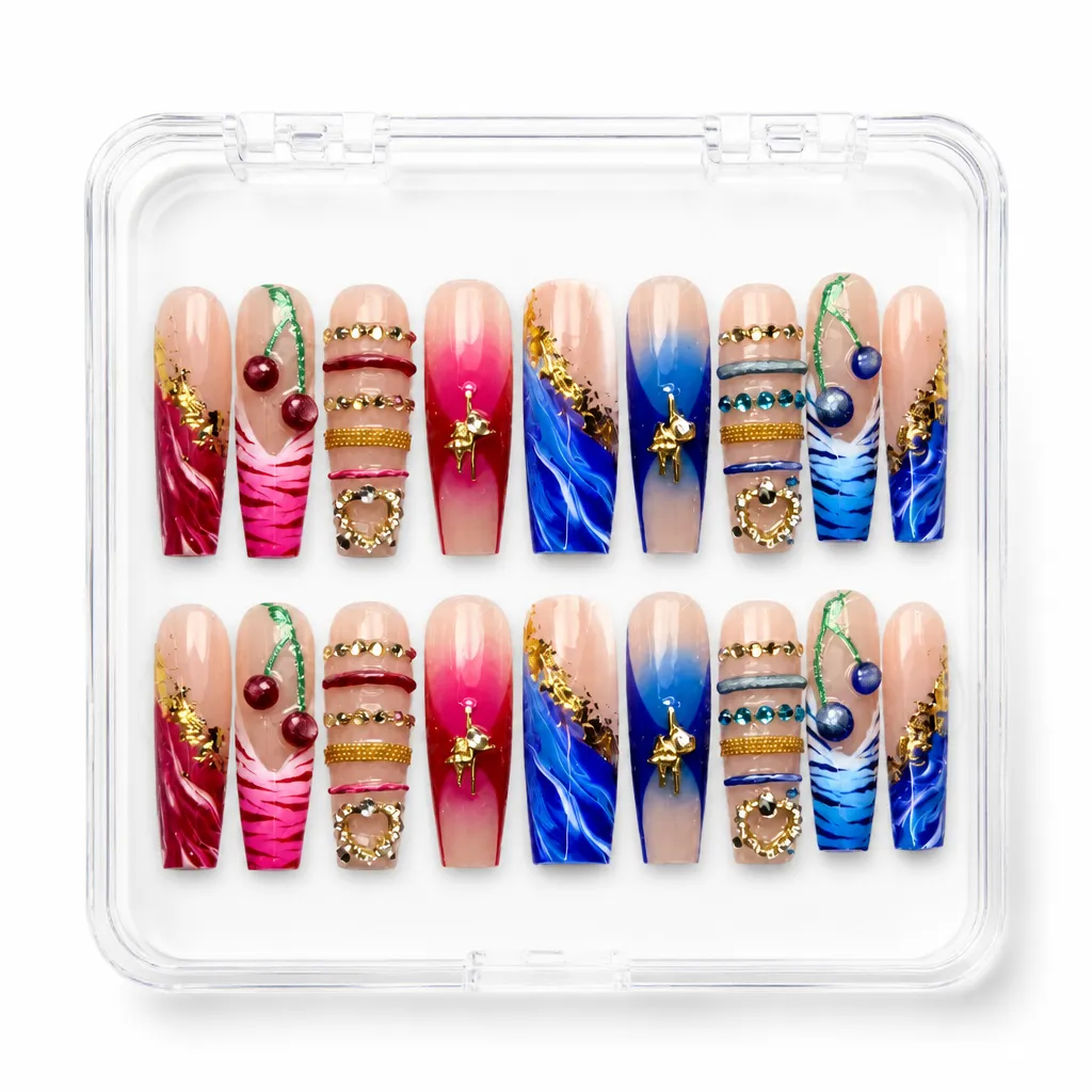 Celestial Luxe Ballerina – Xưởng gia công Nailbox Sỉ thủ công