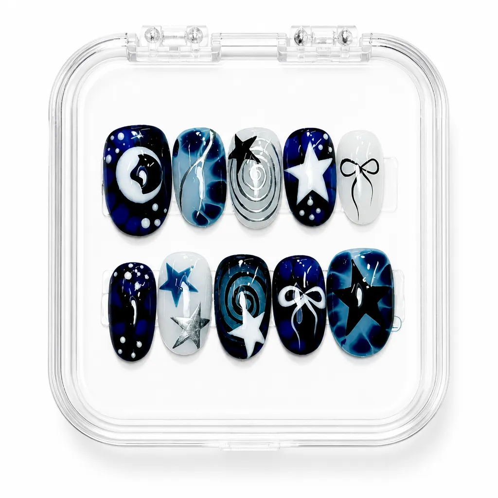 Celestial Midnight – Xưởng gia công Nailbox Sỉ thủ công