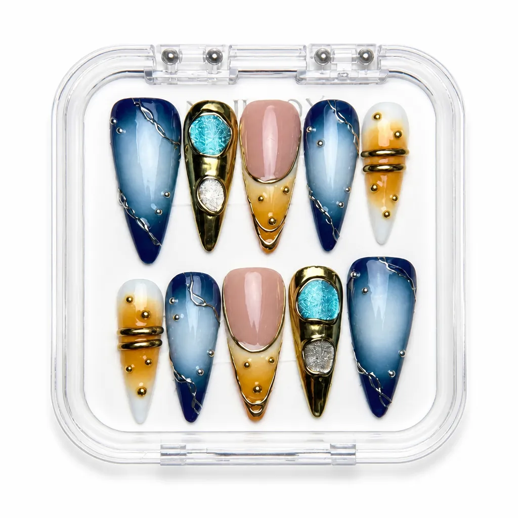 Celestial Mirage – Xưởng gia công Nailbox Sỉ thủ công