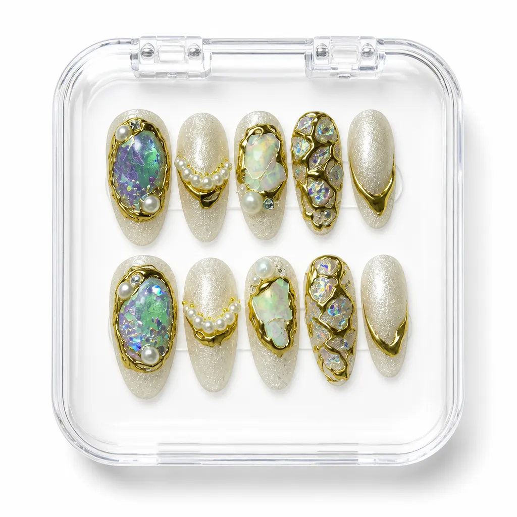 Celestial Opal Dream – Xưởng gia công Nailbox Sỉ thủ công