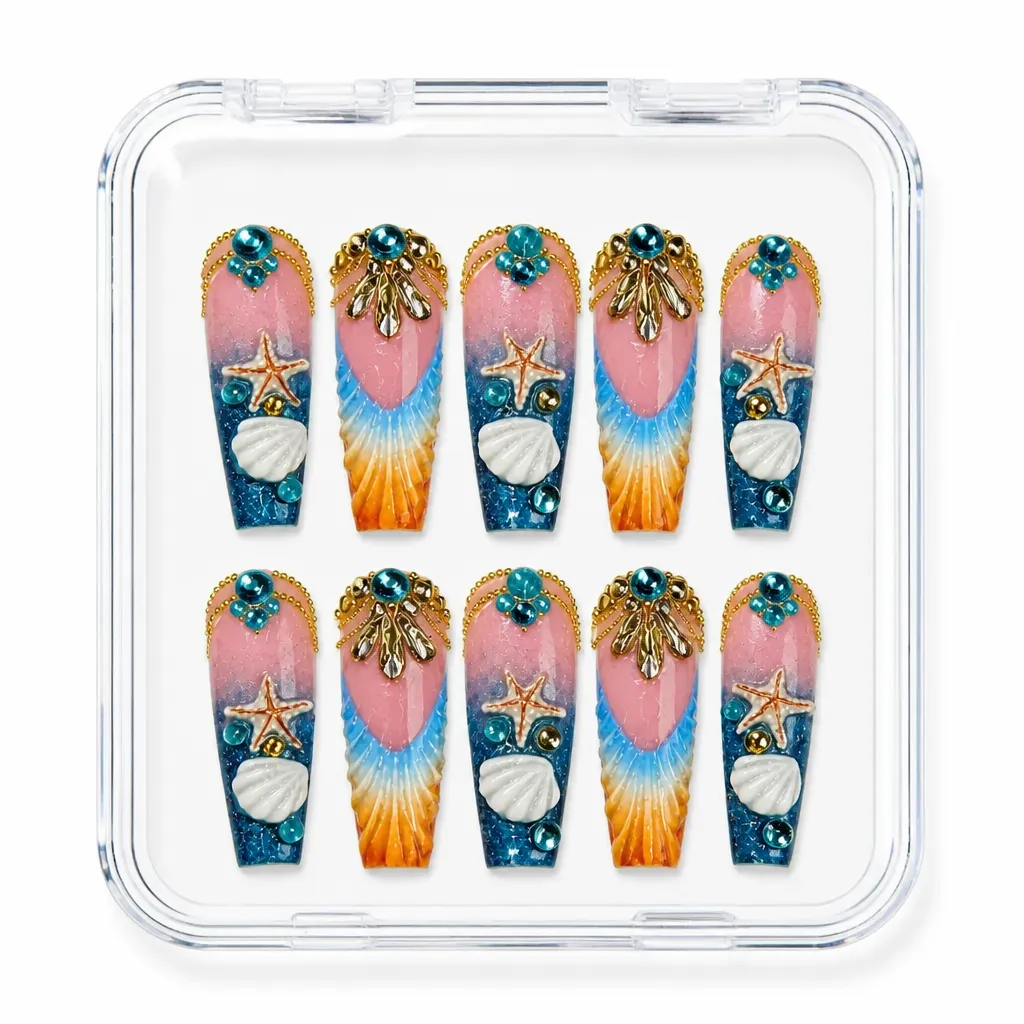 Celestial Opulence – Xưởng gia công Nailbox Sỉ thủ công