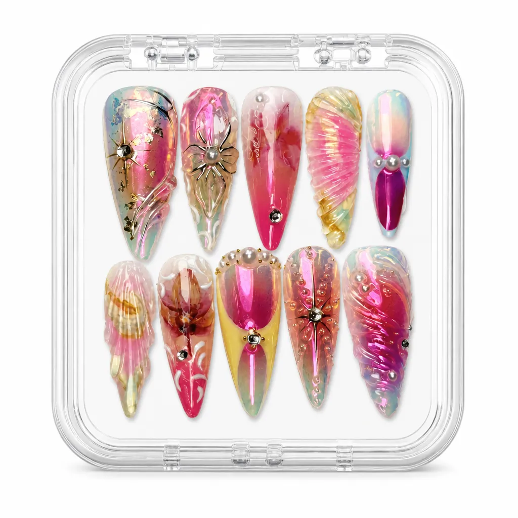 Celestial Petals – Xưởng gia công Nailbox Sỉ thủ công
