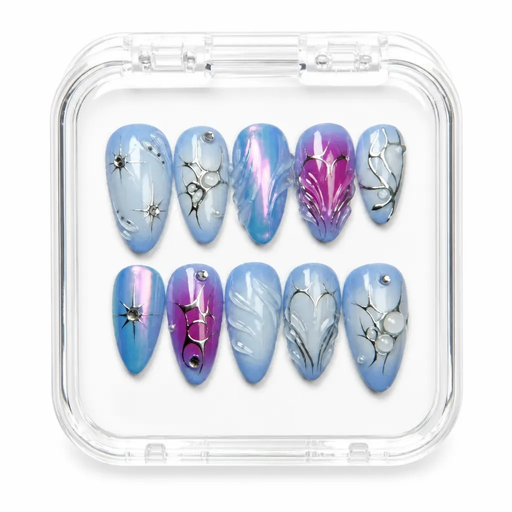 Celestial Whisper – Xưởng gia công Nailbox Sỉ thủ công