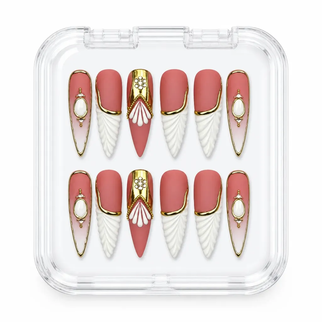 Celestial Wings Stiletto – Xưởng gia công Nailbox Sỉ thủ công