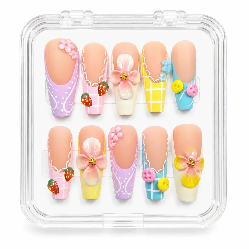 Charm Garden Collection – Xưởng gia công Nailbox Sỉ thủ công