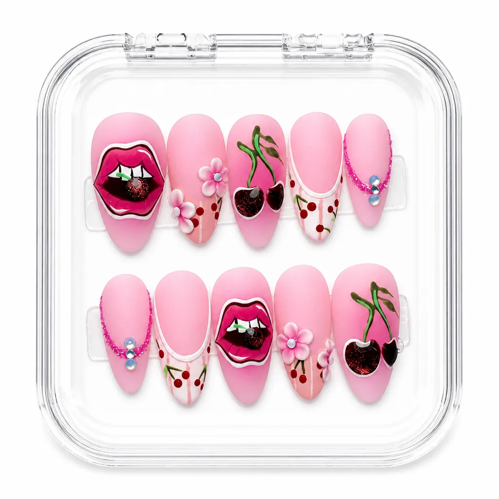 Chic Blossom Luxe – Xưởng gia công Nailbox Sỉ thủ công