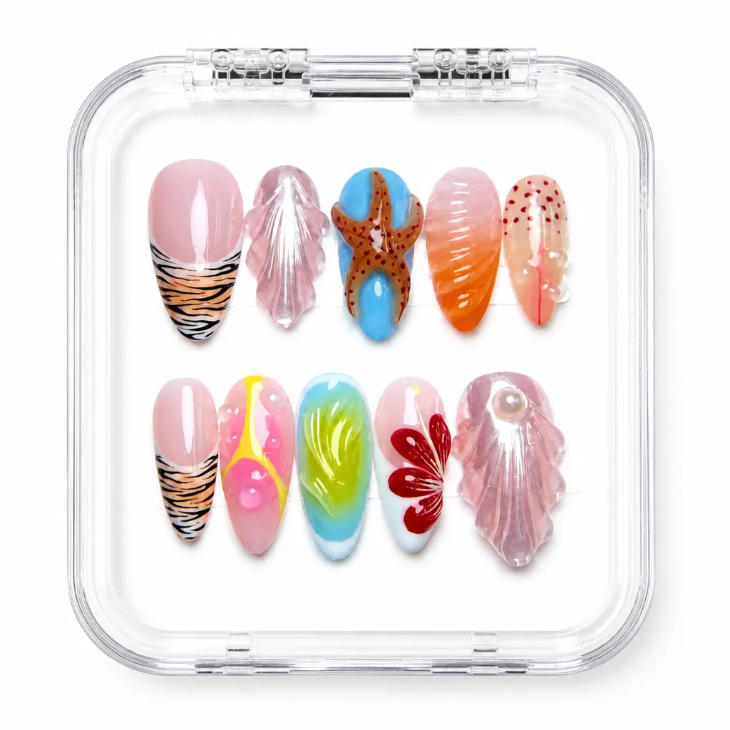 Chromatic Elegance – Xưởng gia công Nailbox Sỉ thủ công