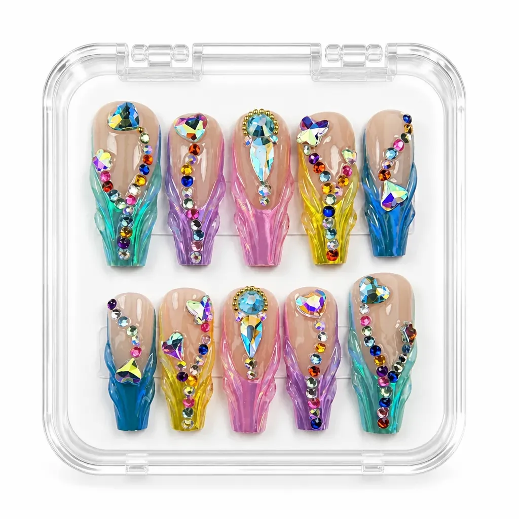 Chromatic Gem Luxe – Xưởng gia công Nailbox Sỉ thủ công