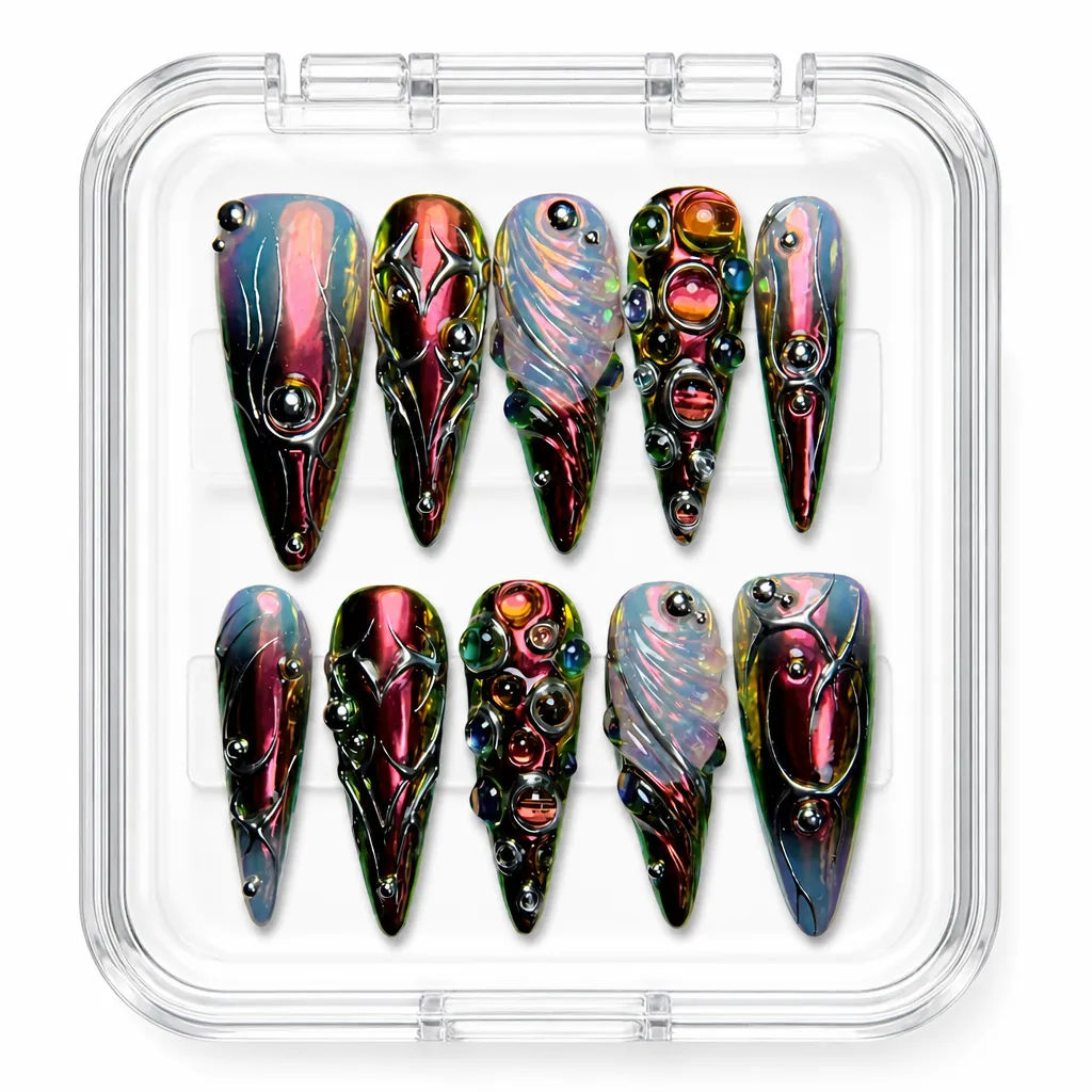 Chromatic Gemscape – Xưởng gia công Nailbox Sỉ thủ công