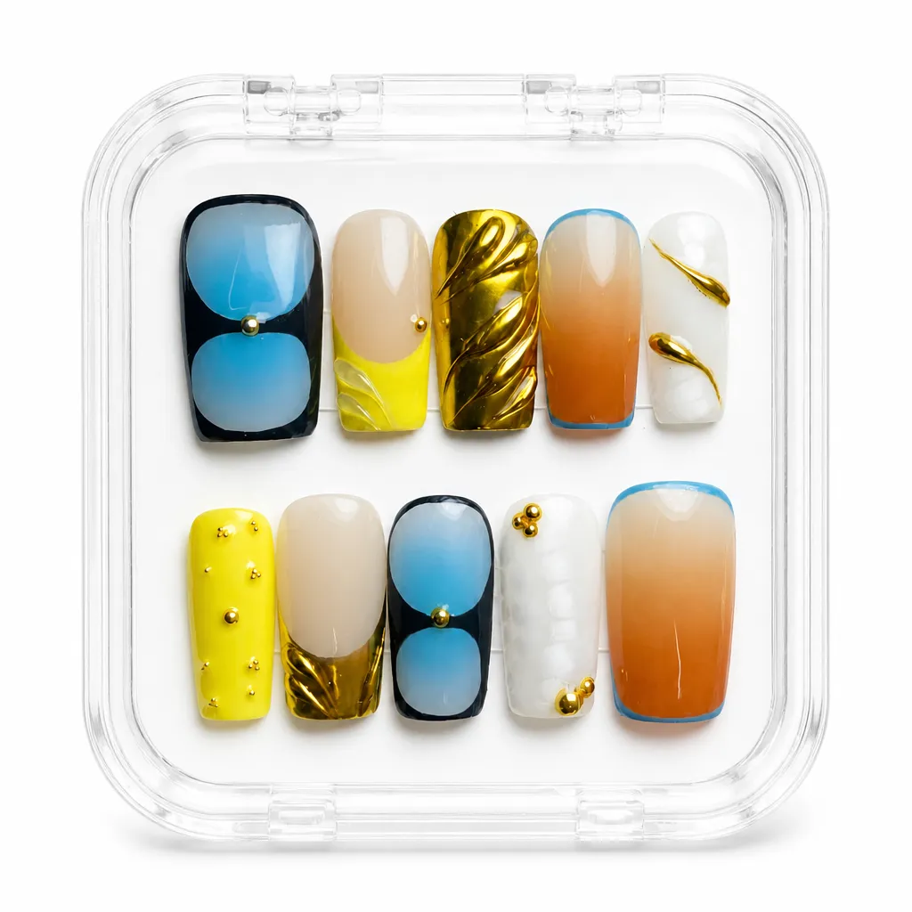Chromatic Ombre – Xưởng gia công Nailbox Sỉ thủ công