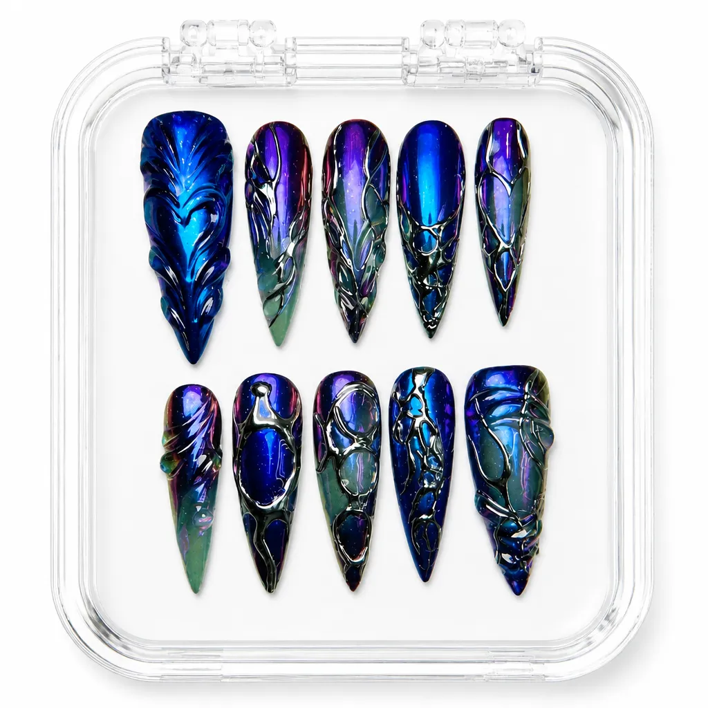 Chromatic Stiletto – Xưởng gia công Nailbox Sỉ thủ công