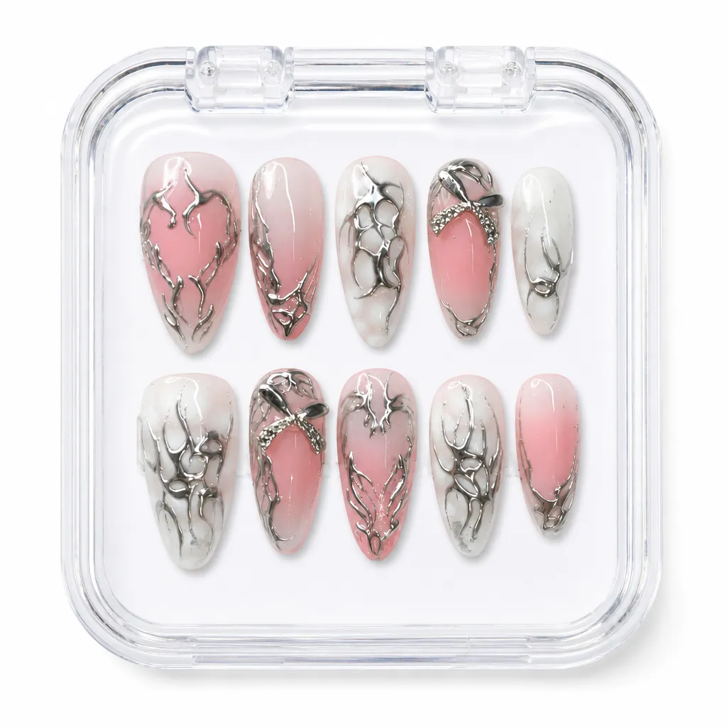 Chrome Bow Aura – Xưởng gia công Nailbox Sỉ thủ công